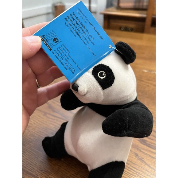 Vintage Smithsonian Institution Panda Bear Plush 1999 Let’s Go to The Zoo - Picture 3 of 4